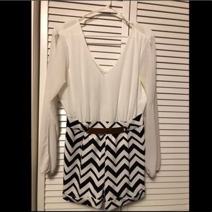 Chevron romper